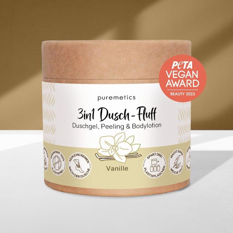 3in1 Dusch-Fluff "Vanille"