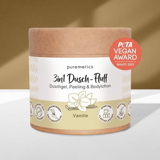 3-in-1 Shower Fluff "Vanilla"