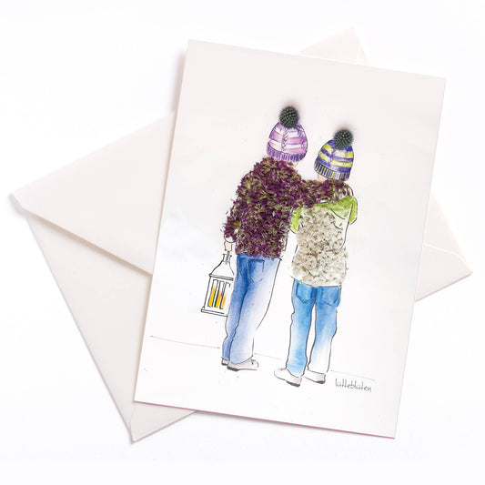 Thistle - card with envelope