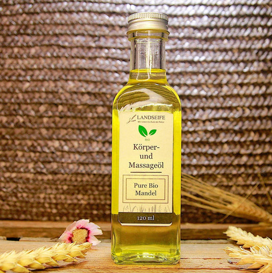 Pure organic body and massage oil