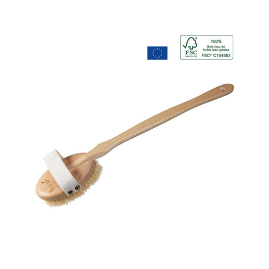 Body massage brush with handle - Vegan - Anaé