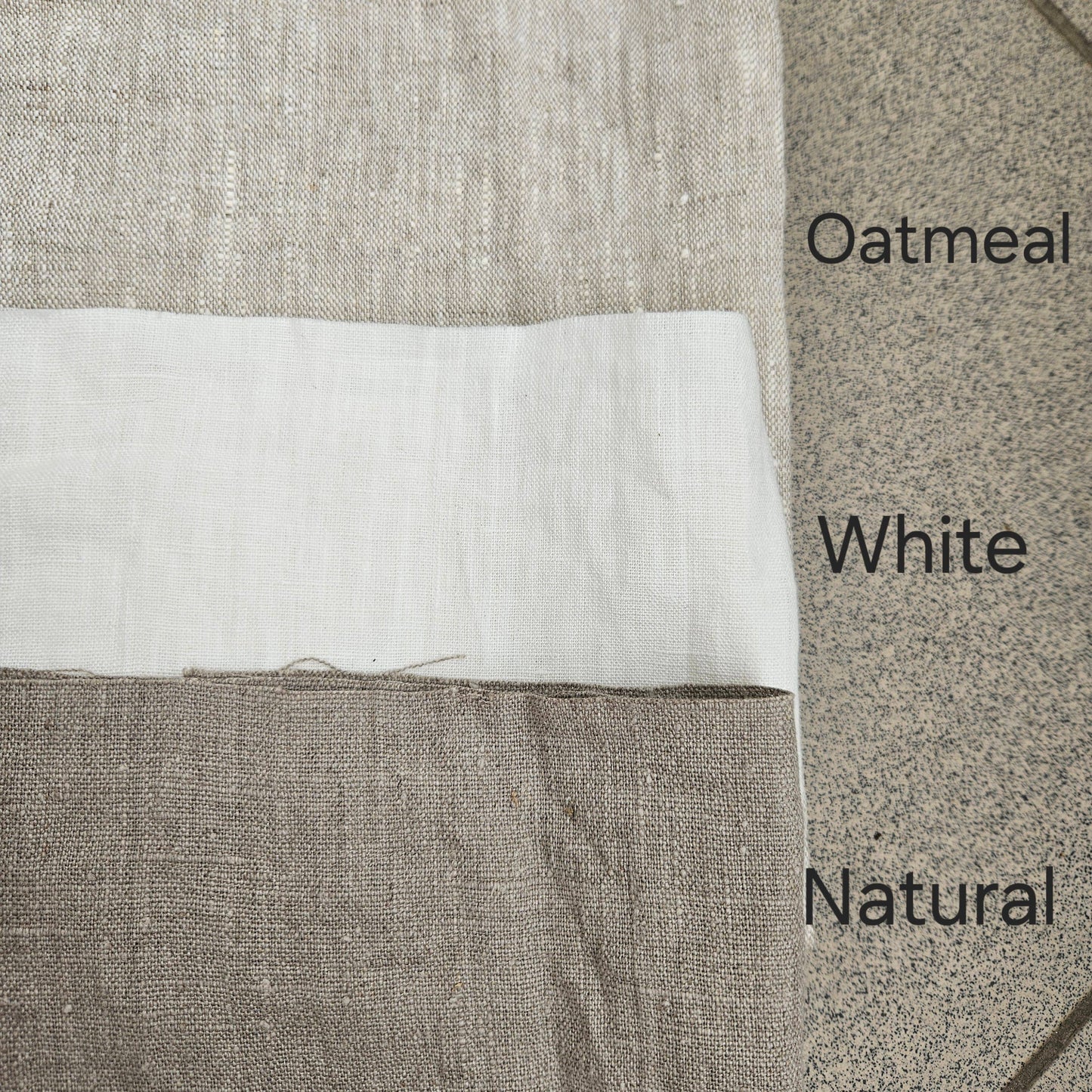 Kitchen towel made of 100% linen with apple print