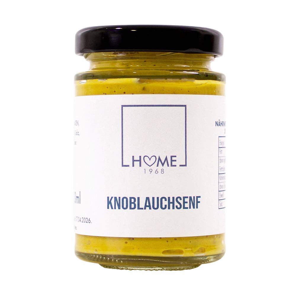 HOME 1968 - Knoblauchsenf, 100 ml