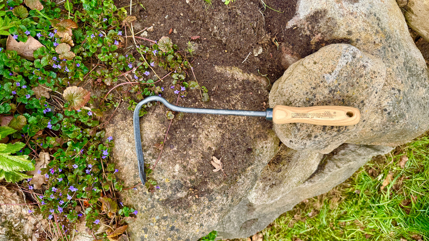 Krumpholz – Sauzahn mit 14 cm Eschengriff ca. 38 cm Gesamtlänge – Nr. 1307