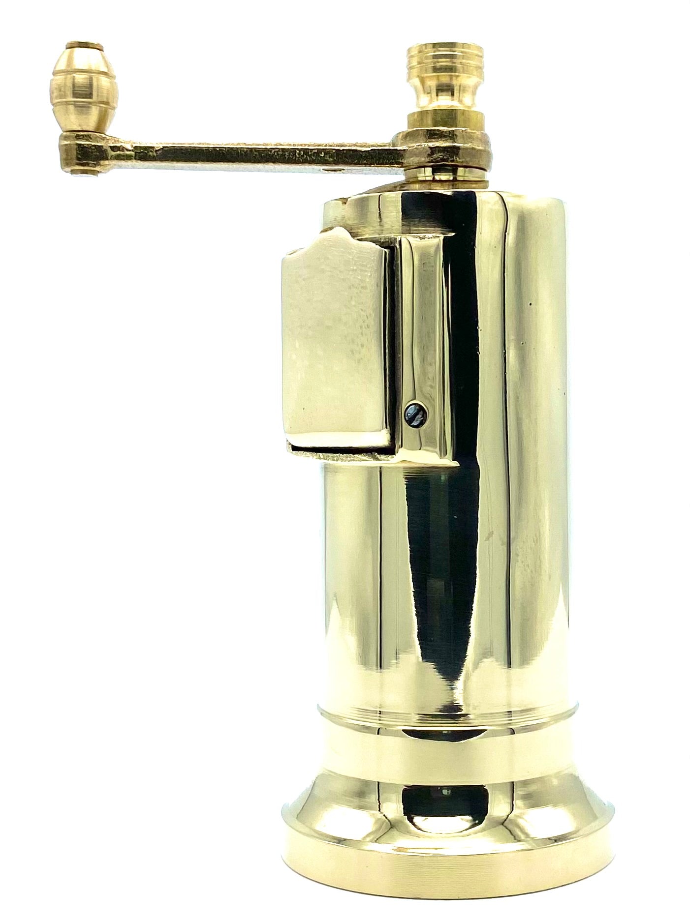 Pfeffermühle aus massivem Metall Messing