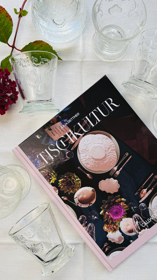 Geschenkset 6 Wassergläser mit Krug Versailles & Buch Tischkultur