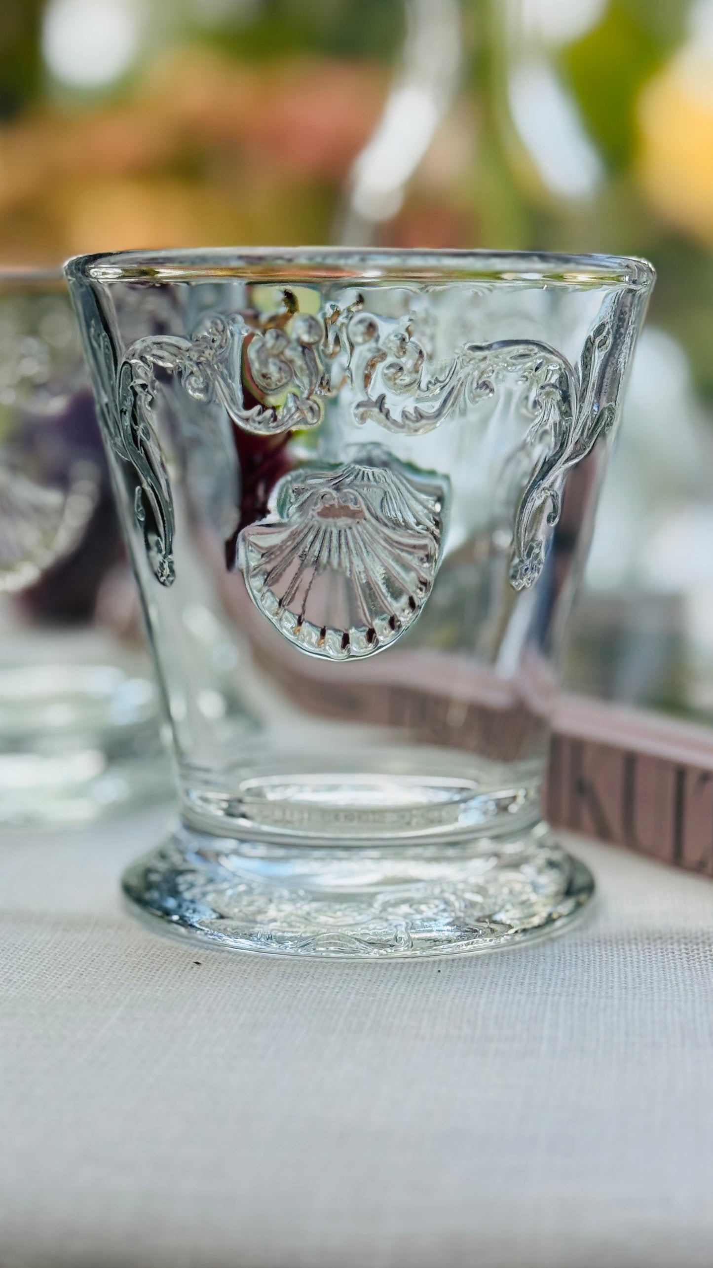 Geschenkset 6 Wassergläser mit Krug Versailles & Buch Tischkultur