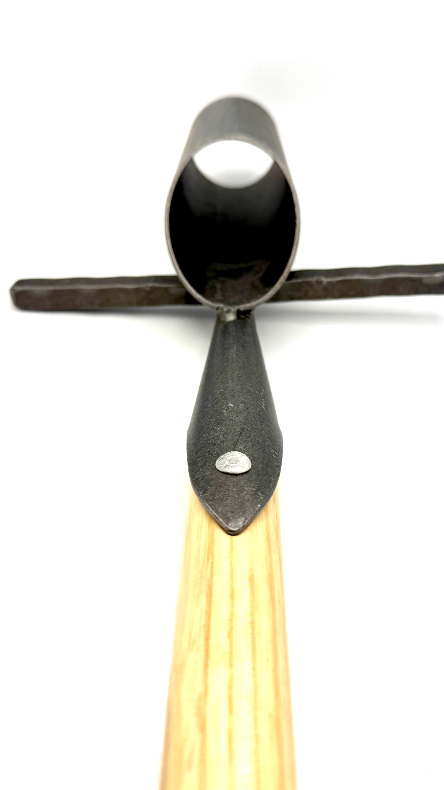 Krumpholz Zwiebelpflanzer 6 cm Durchmesser mit Tritt und Esche-T-Stiel 80 cm