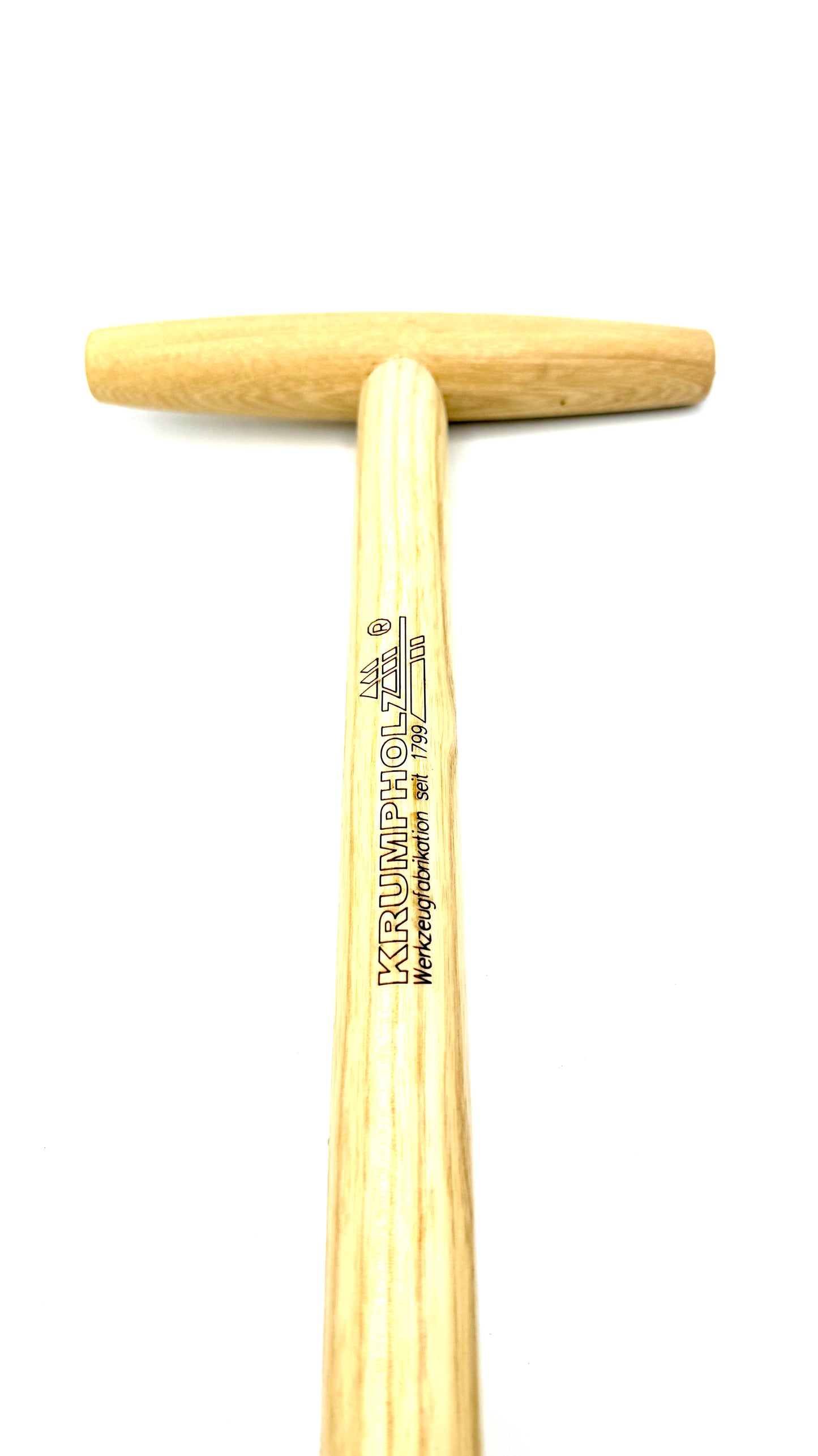 Krumpholz Zwiebelpflanzer 6 cm Durchmesser mit Tritt und Esche-T-Stiel 80 cm