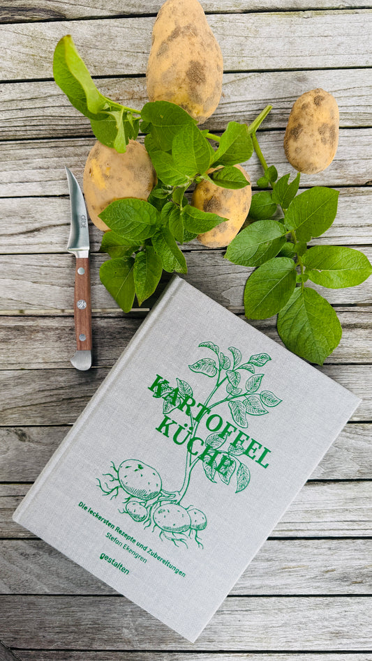 Gift set - Güde paring knife & book Potato Kitchen