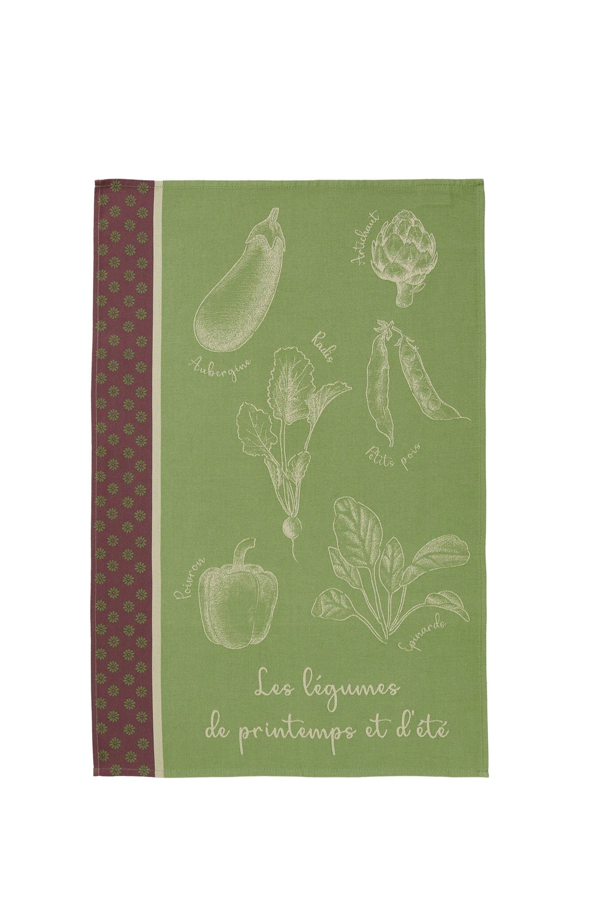 Geschenkset „Küchengartenliebe“ - Buch Grünes Kraut & Rote Bete & Coucke Geschirrtuch
