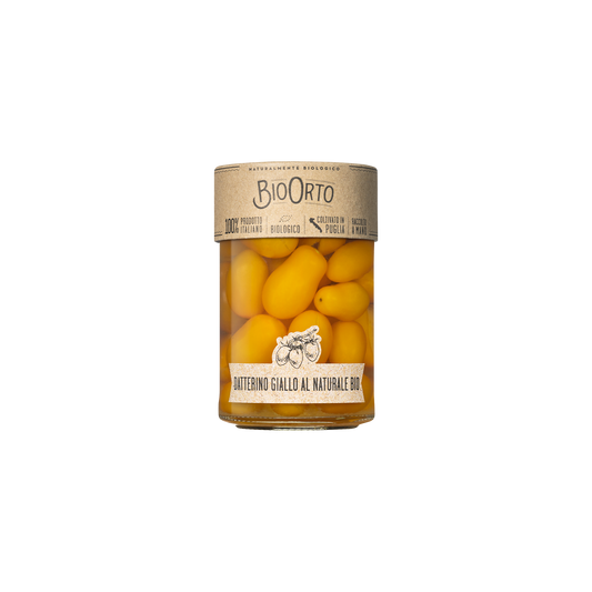 Organic natural yellow date tomatoes