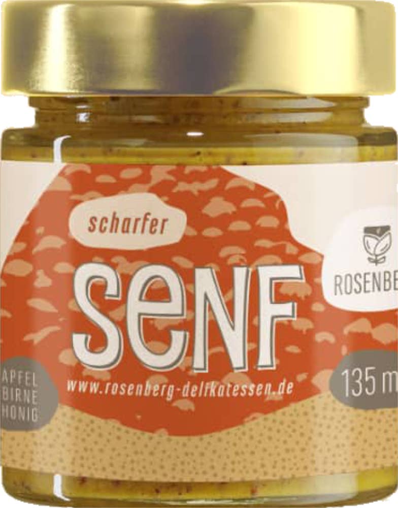 Bio-Scharfer Senf - 135 ml