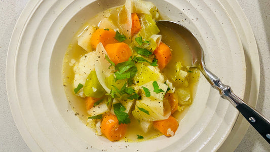 Deftiger vegetarischer Gemüseeintopf