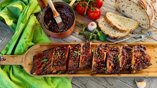 Spare Ribs mit Honig-Tomaten-Glasur
