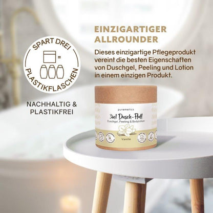 3in1 Dusch-Fluff "Vanille"