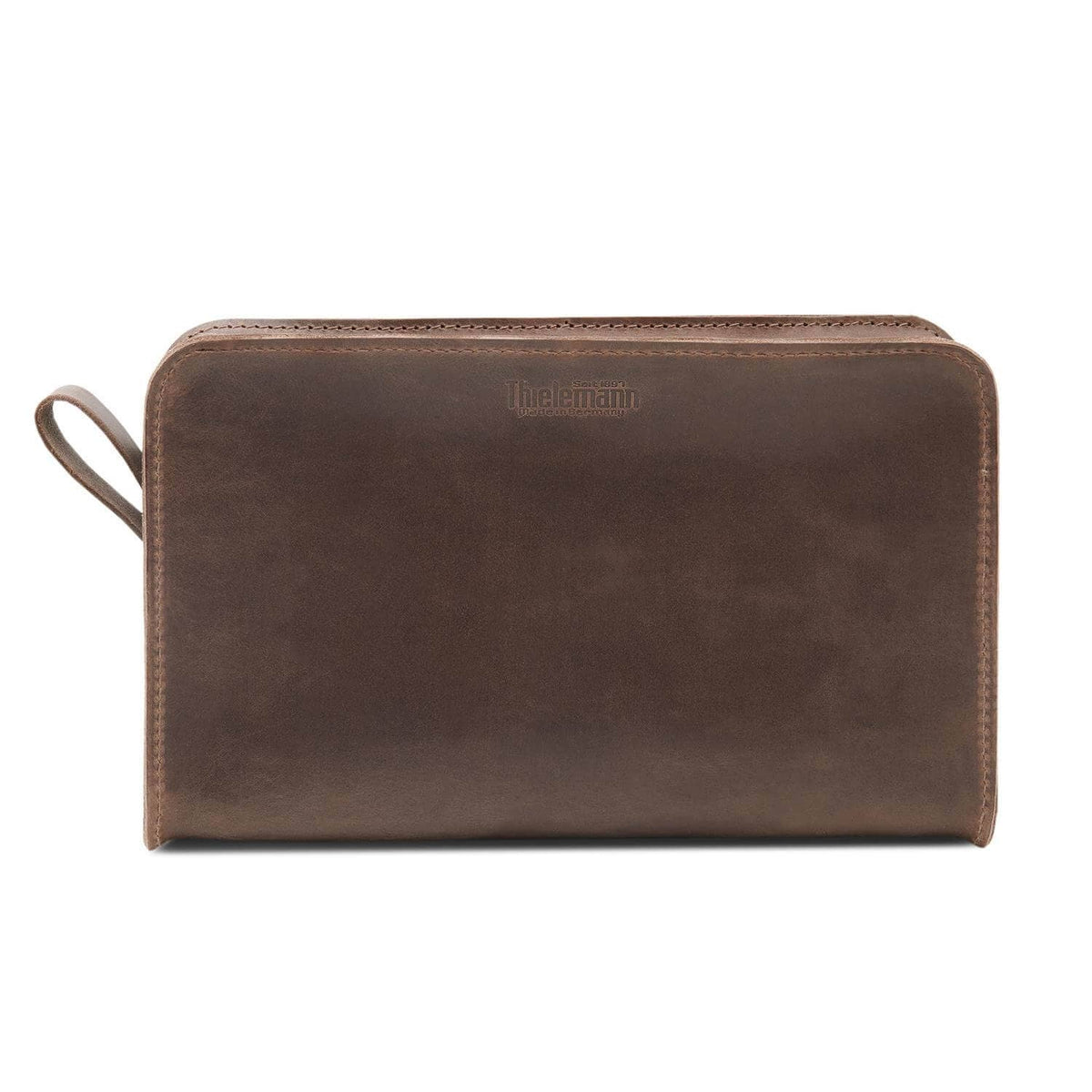 Ledertasche Taschenorganizer aus Leder | Farbe: dunkelbraun