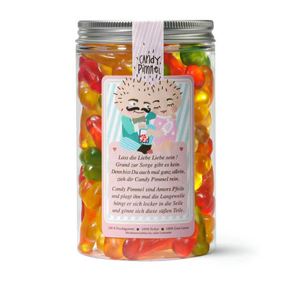 Candy Pimmel Naschdose M Fruchtgummi Penis Geschenkdose JGA
