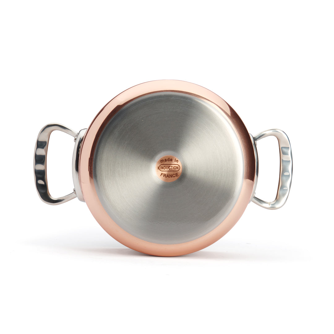 de Buyer - PRIMA MATERA Kupfer-Kochtopf mit Deckel, Ø 20 cm / 3 L