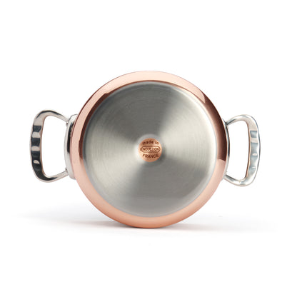 de Buyer - PRIMA MATERA Kupfer-Kochtopf mit Deckel, Ø 20 cm / 3 L