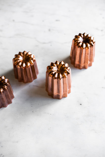 de Buyer - Canelé-Backform „Canelés Bordelais“ aus Kupfer
