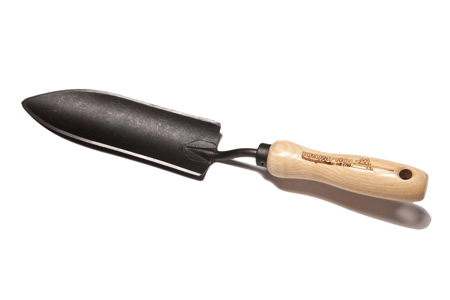 Krumpholz– Pflanzkelle schmal mit 14 cm Eschengriff – Nr. 1482