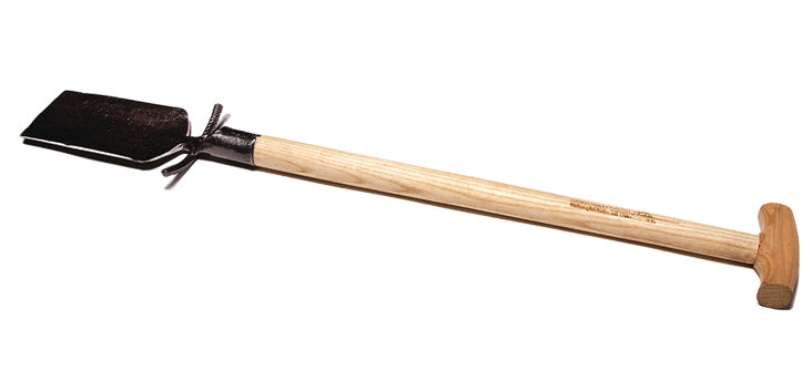 Krumpholz – Beetspaten mit Tritt und 80 cm Eschen-T-Stiel – Nr. 1577/ D-Stiel 1595