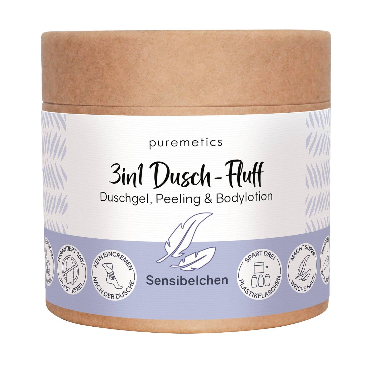 3in1 Dusch-Fluff 'Sensibelchen'