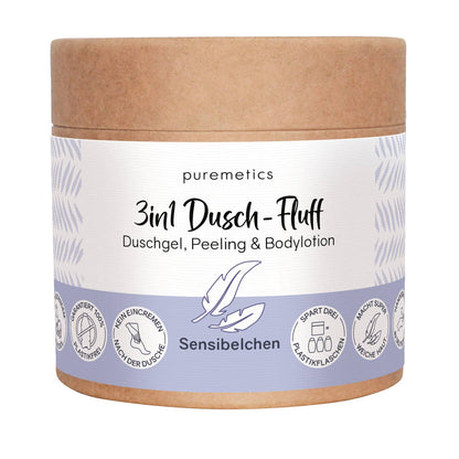 3in1 Dusch-Fluff 'Sensibelchen'