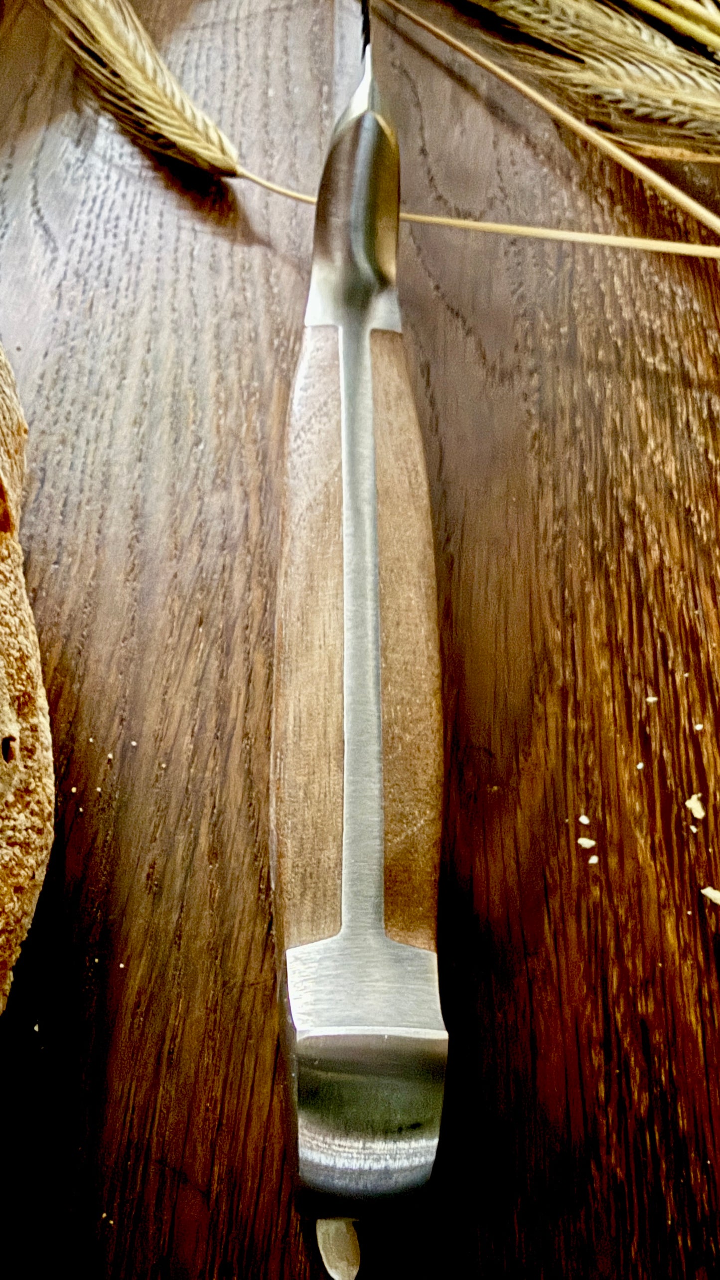 Güde bread knife Alpha walnut (blade length 32 cm)