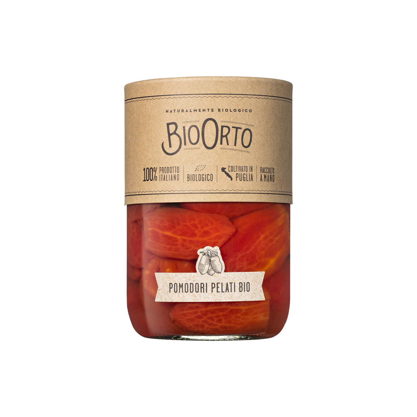 Geschälte Bio-Tomaten - 500gr