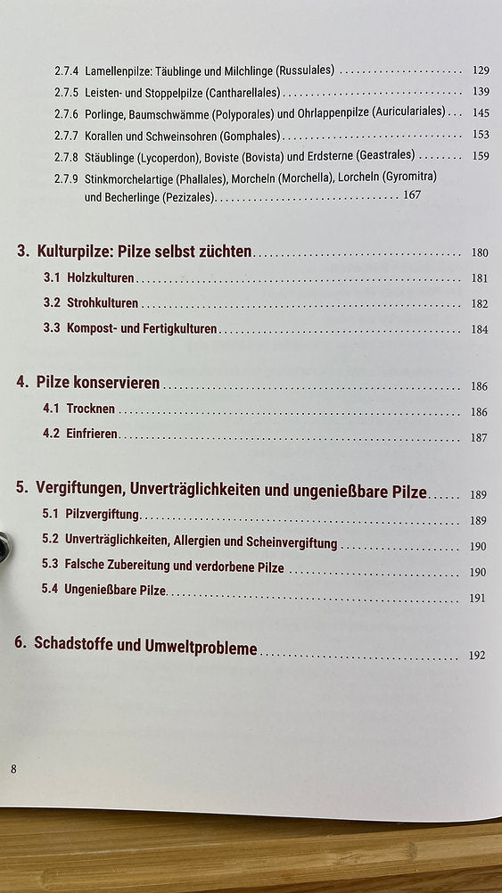 Geschenk-Set Pilzbuch & Pilzmesser