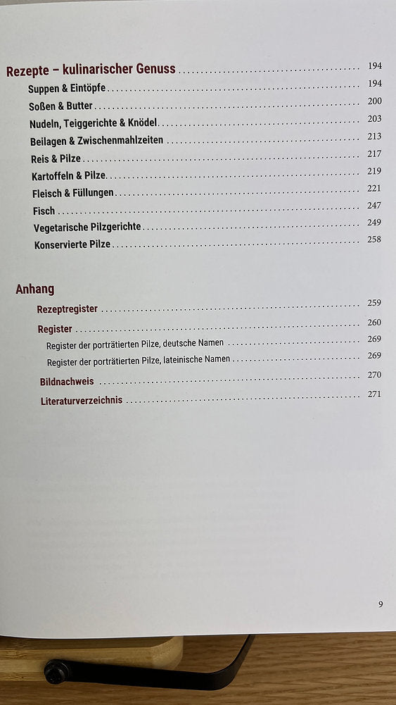 Geschenk-Set Pilzbuch & Pilzmesser