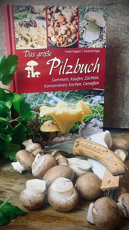 Geschenk-Set Pilzbuch & Pilzmesser