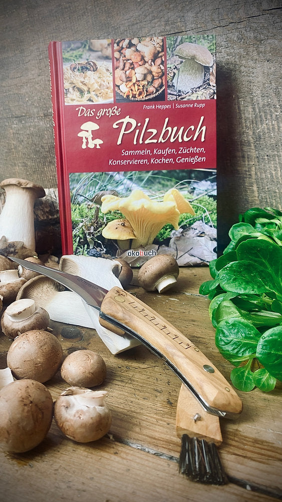 Geschenk-Set Pilzbuch & Pilzmesser