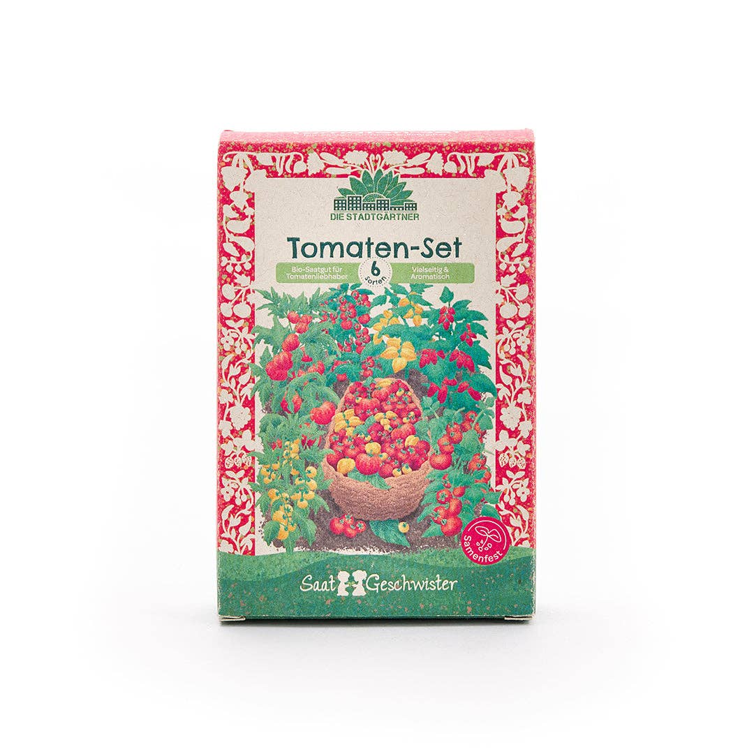 Saatgut-Set mit 6 Sorten Tomaten (BIO)