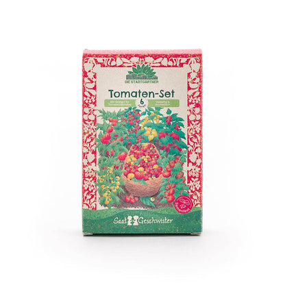 Saatgut-Set mit 6 Sorten Tomaten (BIO)