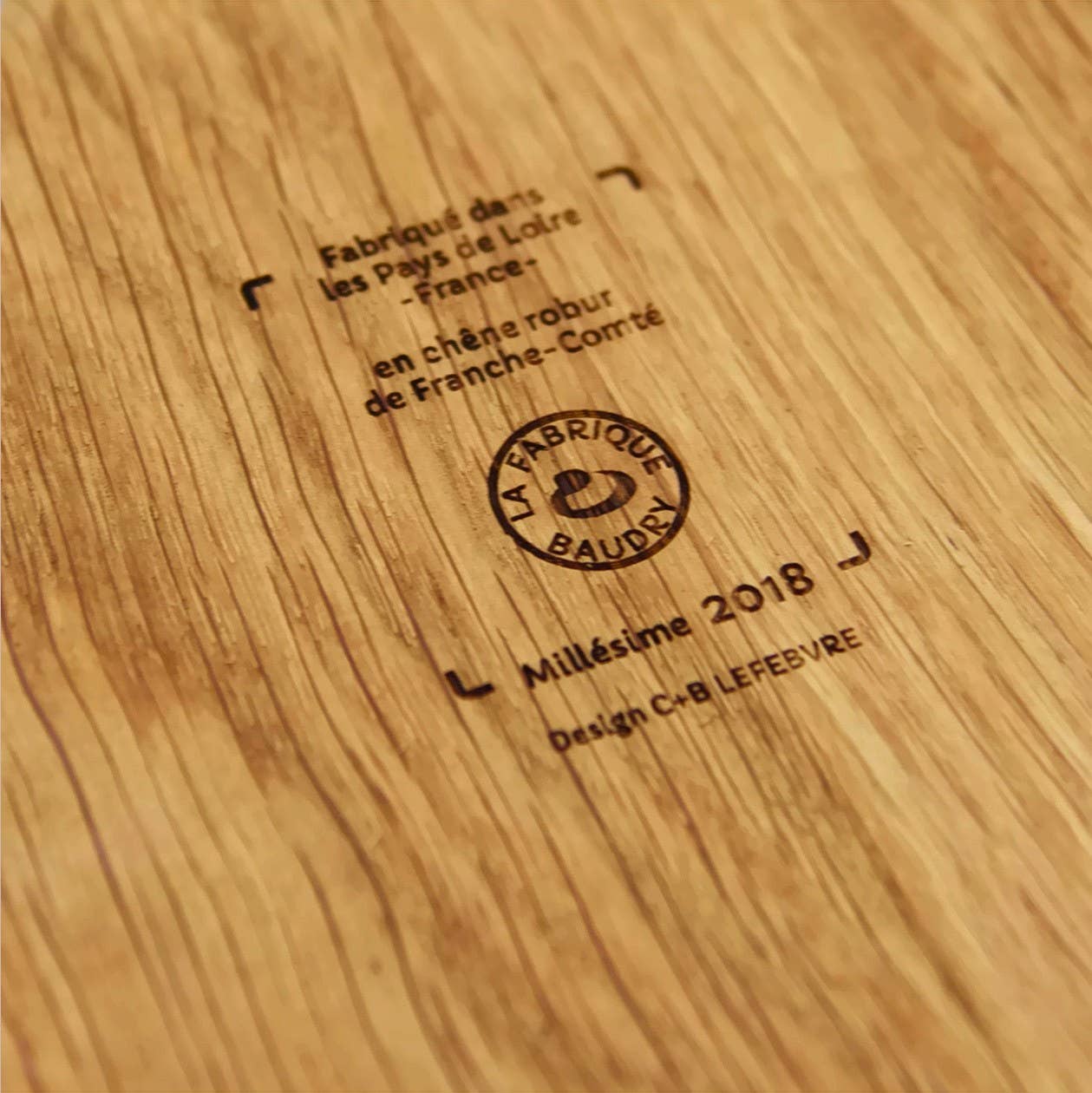 Großes Schneidebrett aus französischer Eiche - LE RÉGAL