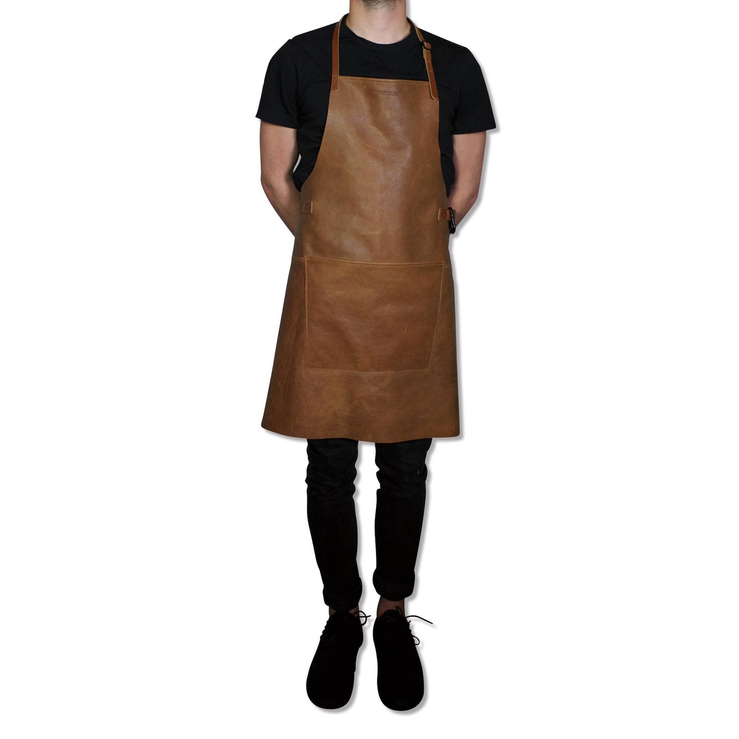 Schürze im BBQ-Stil - Vintage-Leder