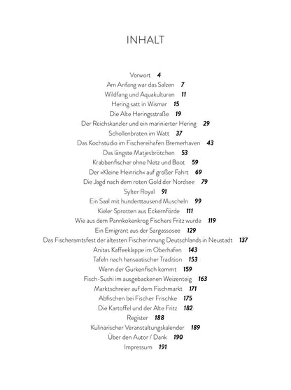 Buch: Butter bei die Fische