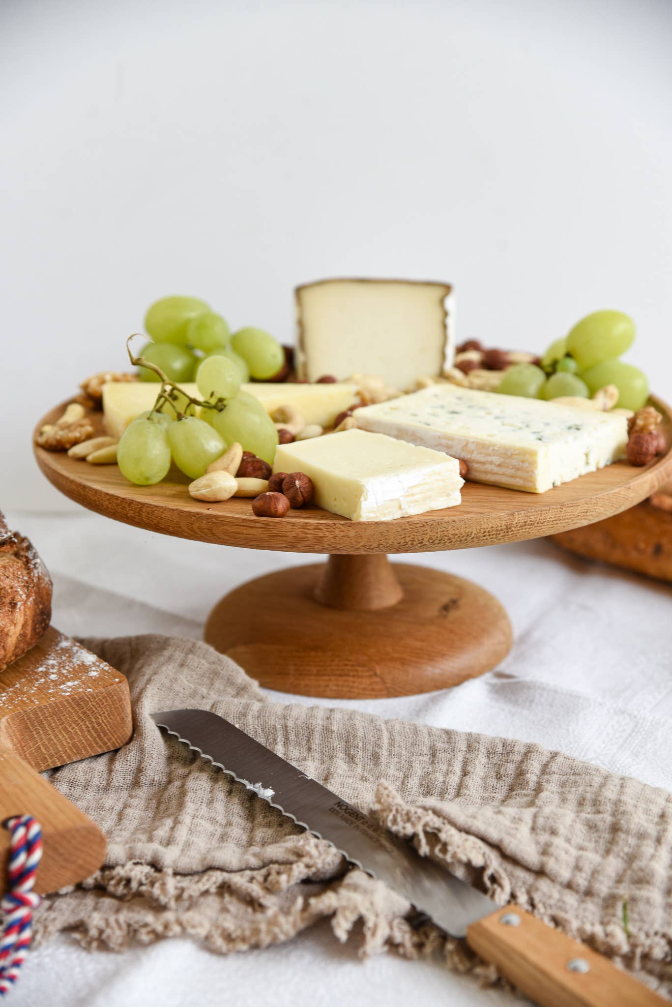 Etagere - Serviertablett aus französischer Eiche