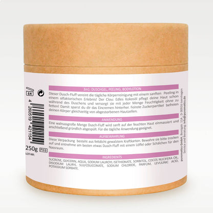 3-in-1 Shower Fluff 'Sea of ​​Flowers'