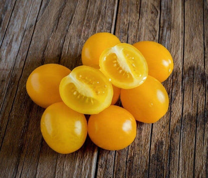 Organische natürliche gelbe Datteltomaten