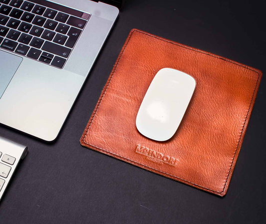 Mouse Pad Leder 21cm x 21cm