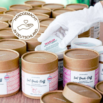 3-in-1 Shower Fluff 'Vanilla'