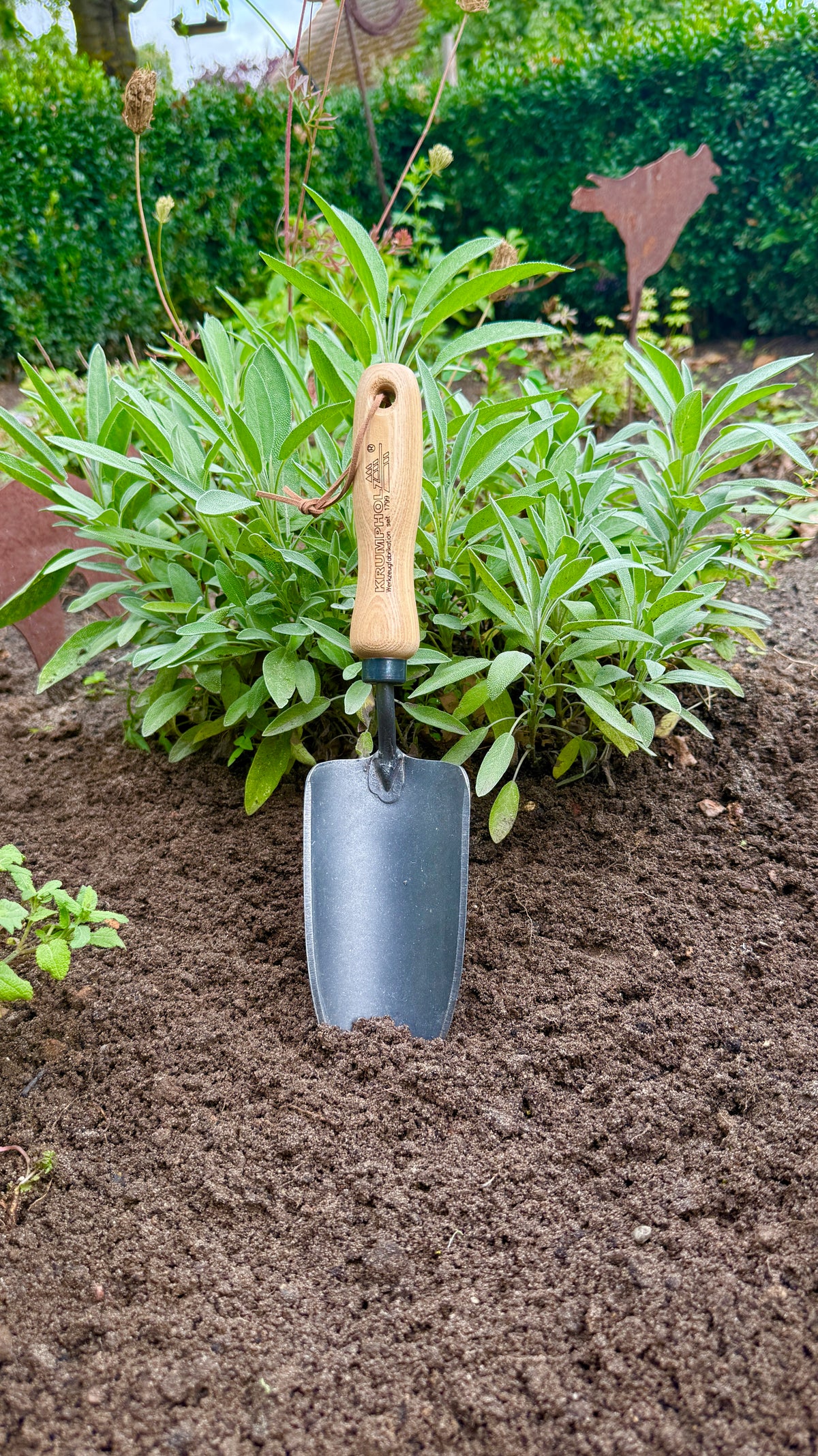 Krumpholz – Pflanzkelle mit 14 cm Eschengriff – Nr. 1480
