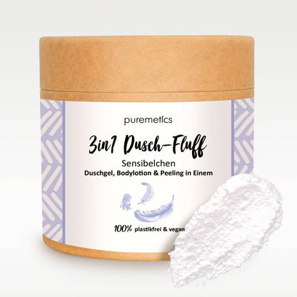 3in1 Dusch-Fluff 'Sensibelchen'