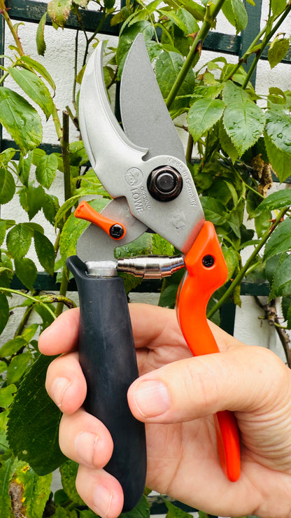 Original Löwe 9.109 Bypass Schere mit Rollgriff und langem Blatt