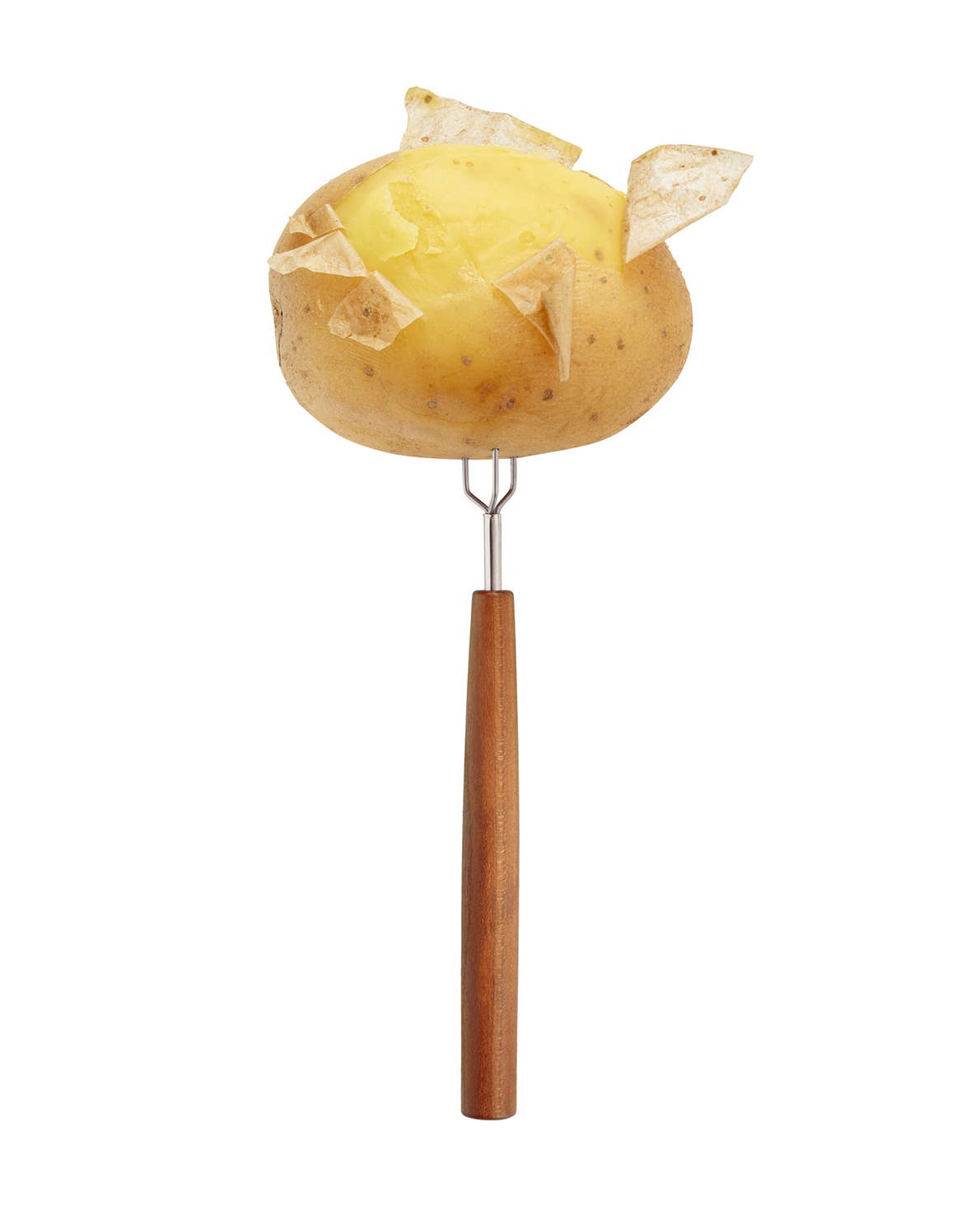 triangle SENSE Pellkartoffelgabel mit Pflaumenholzgriff – Made in Solingen