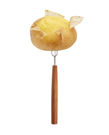 triangle SENSE Pellkartoffelgabel mit Pflaumenholzgriff – Made in Solingen